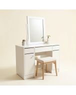 Gab Vanity Set With Stool And Mirror (synthetic illustration; no displayed measurements)
