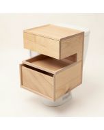 Lesse 23.62 '' W X 62.2 '' H X 8.27 '' D Over-The-Toilet Storage (synthetic illustration; no displayed measurements)