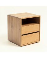 Malachi End Table With Storage (synthetic illustration; no displayed measurements)
