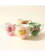 Old Country Roses Tea Set (synthetic illustration; no displayed measurements)