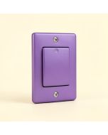 Clef Eighth Notes 1-Gang Toggle Light Switch Wall Plate (synthetic illustration; no displayed measurements)