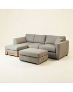 Aelber 170 '' Wide Reversible Modular Sofa & Chaise With Ottoman (synthetic illustration; no displayed measurements)