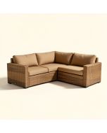 Majorca Patio Sectional With Sunbrella Cushions (synthetic illustration; no displayed measurements)