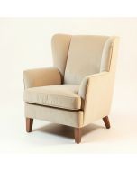 Sturm 36.75 '' Wide Velvet Wingback Chair (synthetic illustration; no displayed measurements)