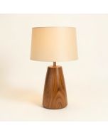 Humphreys 30 '' Toffee Wood Table Lamp (synthetic illustration; no displayed measurements)