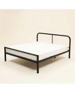 Charlie-Jamie 40 '' Steel Bed Frame (synthetic illustration; no displayed measurements)