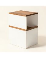 Huntley 24.8 '' W X 76.8 '' H X 7.87 '' D Over-The-Toilet Storage (synthetic illustration; no displayed measurements)