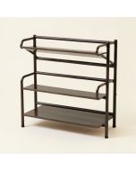 Abhik 5-Piece Firewood Log Rack (synthetic illustration; no displayed measurements)