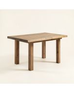 Leahy Rustic Solid Wood Dining Table (synthetic illustration; no displayed measurements)