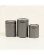 Monochrome 4 Piece Coffee , Tea & Sugar Jar Set (synthetic illustration; no displayed measurements)
