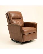 Fortunio 26.5 '' Wide Faux Leather Manual Swivel Standard Recliner (synthetic illustration; no displayed measurements)