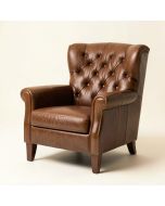 Barnard 32.9 '' Wide Tufted Wingback Chair (synthetic illustration; no displayed measurements)