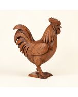 Rooster Wooden Wall Décor (synthetic illustration; no displayed measurements)