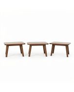 Rondo Casual 3 Piece Coffee Table Set (synthetic illustration; no displayed measurements)