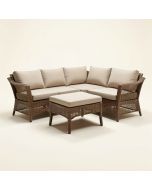 Badreddine Patio 3 Piece Seating Group With Cushions (synthetic illustration; no displayed measurements)