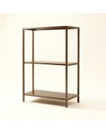 Basford 85.5 '' H X 72 '' W Metal Etagere Bookcase (synthetic illustration; no displayed measurements)