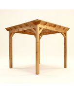 Breeze 8 Ft. W X 10 Ft. D Solid Wood Pergola (synthetic illustration; no displayed measurements)