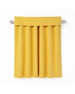 Geometric Room Darkening Rod Pocket Curtain Panels (synthetic illustration; no displayed measurements)