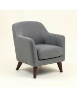 Albertas Upholstered Parsons Chair In Gray (synthetic illustration; no displayed measurements)