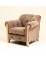 Huntingdon 29 '' Wide Tufted Polyester Chesterfield Chair (synthetic illustration; no displayed measurements)