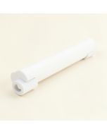 Dicapua White Adjustable 19 '' To 28 '' 1 '' Tension Rod (synthetic illustration; no displayed measurements)