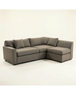 Brockville 137.5 '' Wide Reversible Sleeper Sectional With Ottoman (synthetic illustration; no displayed measurements)