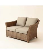 Baller Loveseat With Cushions (synthetic illustration; no displayed measurements)