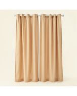 Ebba Bamboo Rayon Semi-Sheer Single Curtain Panel (synthetic illustration; no displayed measurements)