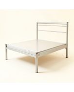 Aieshia 34.6 '' Steel Bed Frame (synthetic illustration; no displayed measurements)