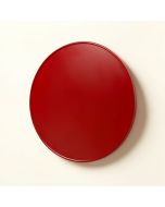 Red Rooster Round Wall Décor (synthetic illustration; no displayed measurements)