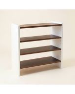 Whitman 9 Pair Stackable Shoe Rack (synthetic illustration; no displayed measurements)