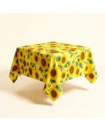 Yacine Sunflower Tablecloth (synthetic illustration; no displayed measurements)