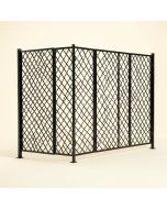 4 Ft. H X 2 Ft. W Screen Series Star Metal Privacy Screen (synthetic illustration; no displayed measurements)