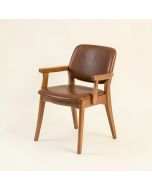 Weeden Birchwood Side Chair In Brown (synthetic illustration; no displayed measurements)