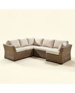 David-Kevan Outdoor Patio 8 Piece Rattan Sectional Seating Group With Cushions (synthetic illustration; no displayed measurements)