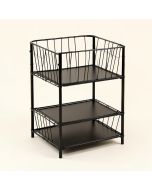 3 Tier Fruit Wire Basket (synthetic illustration; no displayed measurements)