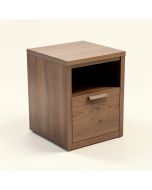 Harva End Table With Storage (synthetic illustration; no displayed measurements)