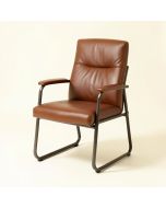 Jomo Genuine Leather Conference Chair (synthetic illustration; no displayed measurements)