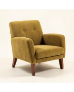 26 '' Wide Chenille Armchair (synthetic illustration; no displayed measurements)