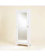 Armour Over The Door Jewelry Armoire With Mirror (synthetic illustration; no displayed measurements)