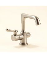 Artifacts® Deck-Mount Bridge Kitchen Sink Faucet With Lever Handles And Sidespray (synthetic illustration; no displayed measurements)
