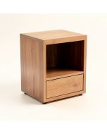 Arsenault End Table With Storage (synthetic illustration; no displayed measurements)