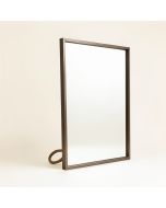 Rope Industrial Accent Mirror (synthetic illustration; no displayed measurements)