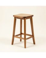 Klara Solid Wood Bar & Counter Stool (synthetic illustration; no displayed measurements)