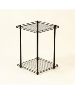 Wolfgram 71 '' H X 27 '' W X 27 '' D Corner Unit Storage Shelf (synthetic illustration; no displayed measurements)