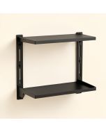 Morrow 10.47 '' W X 27.36 '' H X 4.92 '' D Wall Mounted Bathroom Shelves (synthetic illustration; no displayed measurements)