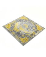 Gaeta Abstract Gray/Yellow Area Rug (synthetic illustration; no displayed measurements)