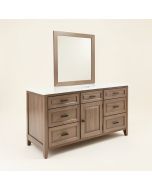 Thorp 58 '' Single Bathroom Vanity Set (synthetic illustration; no displayed measurements)