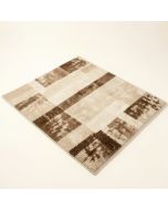Risley Abstract Tufted Wool Beige/Brown Area Rug (synthetic illustration; no displayed measurements)