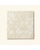 Atlantic 1 '' X 1 '' Seashell Mosaic Tile In Cream (synthetic illustration; no displayed measurements)